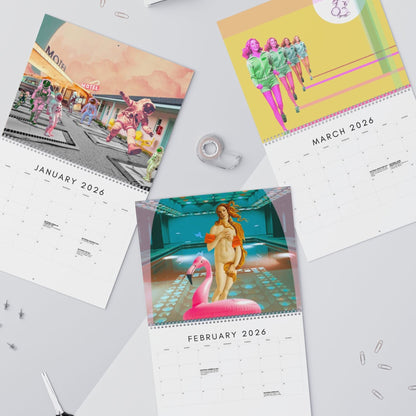 Atomic Sublime 2026 Wall Calendar by Ash Bradley